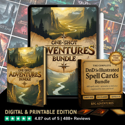 One shot adventures Bundle.jpg__PID:ee7610ae-4279-43cd-b9fb-71d01e63743e